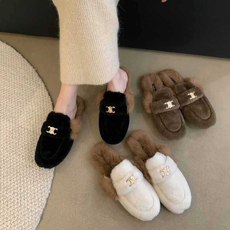 【Shoes】人気ファースリッパ Z8133