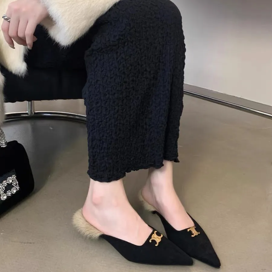 【Shoes】2タイプファースリッパ Z8132