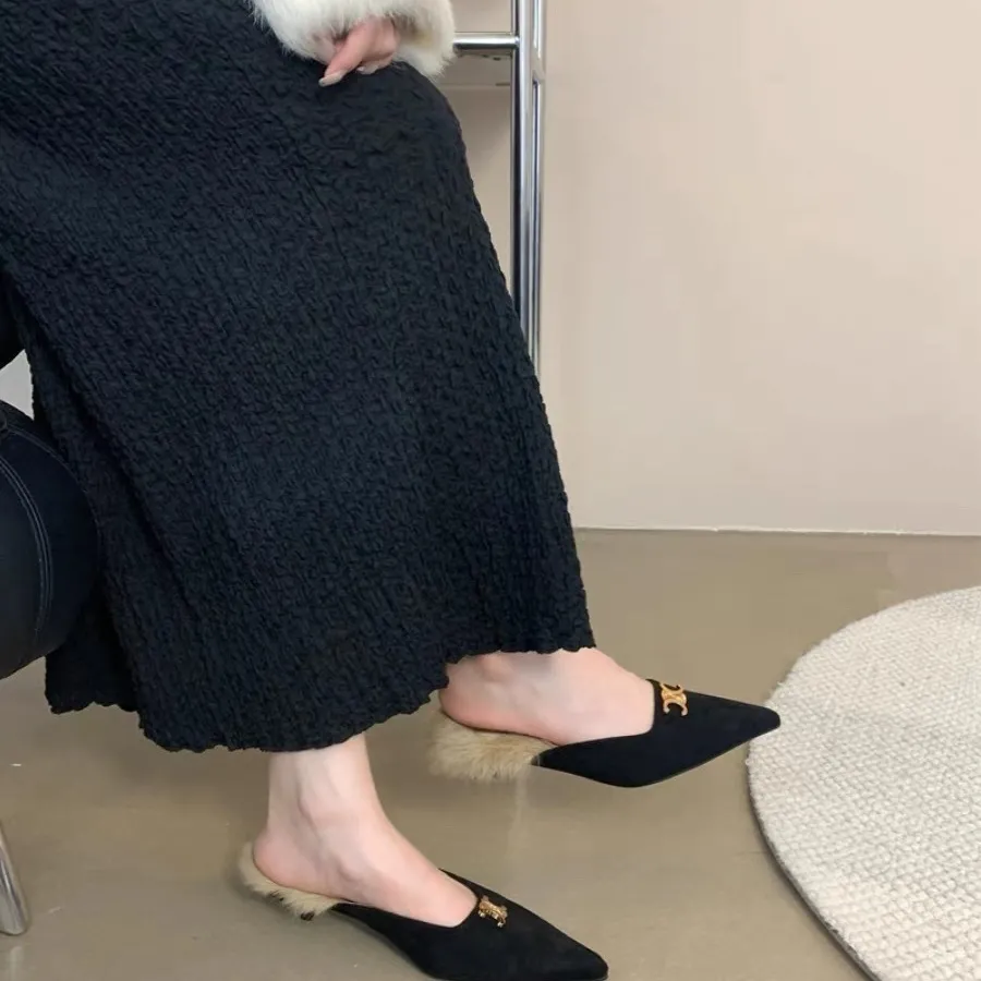 【Shoes】2タイプファースリッパ Z8132