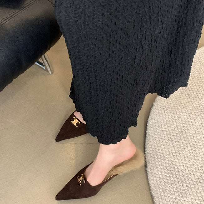 【Shoes】2タイプファースリッパ Z8132