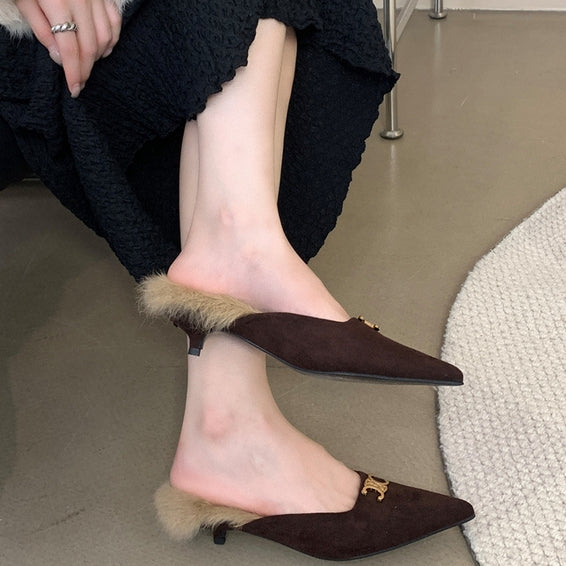 【Shoes】2タイプファースリッパ Z8132