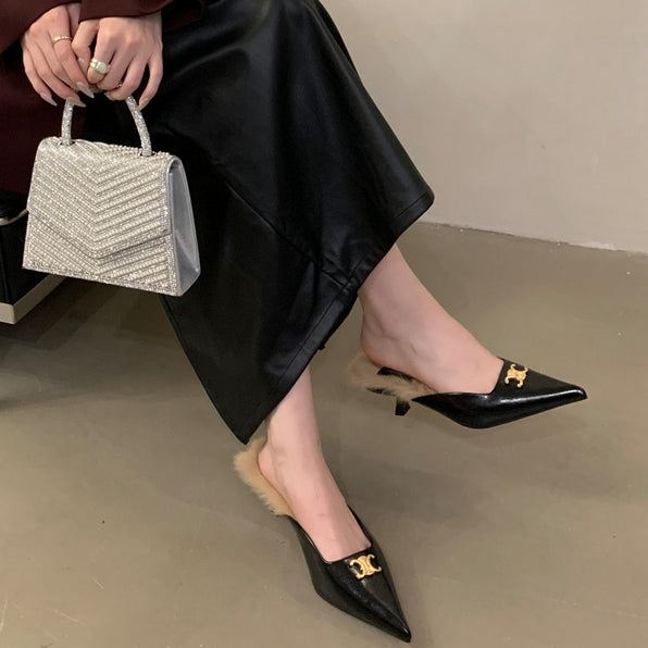 【Shoes】2タイプファースリッパ Z8132