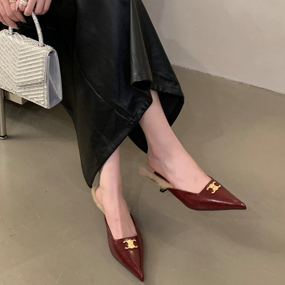 【Shoes】2タイプファースリッパ Z8132