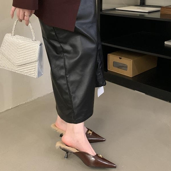 【Shoes】2タイプファースリッパ Z8132