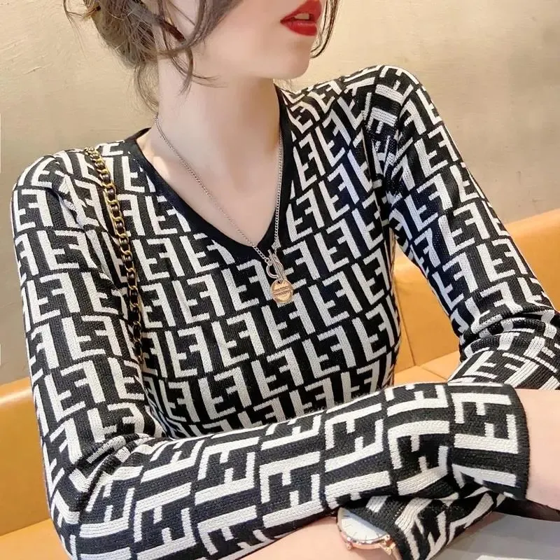 【Tops】人気インナーニット Z8249