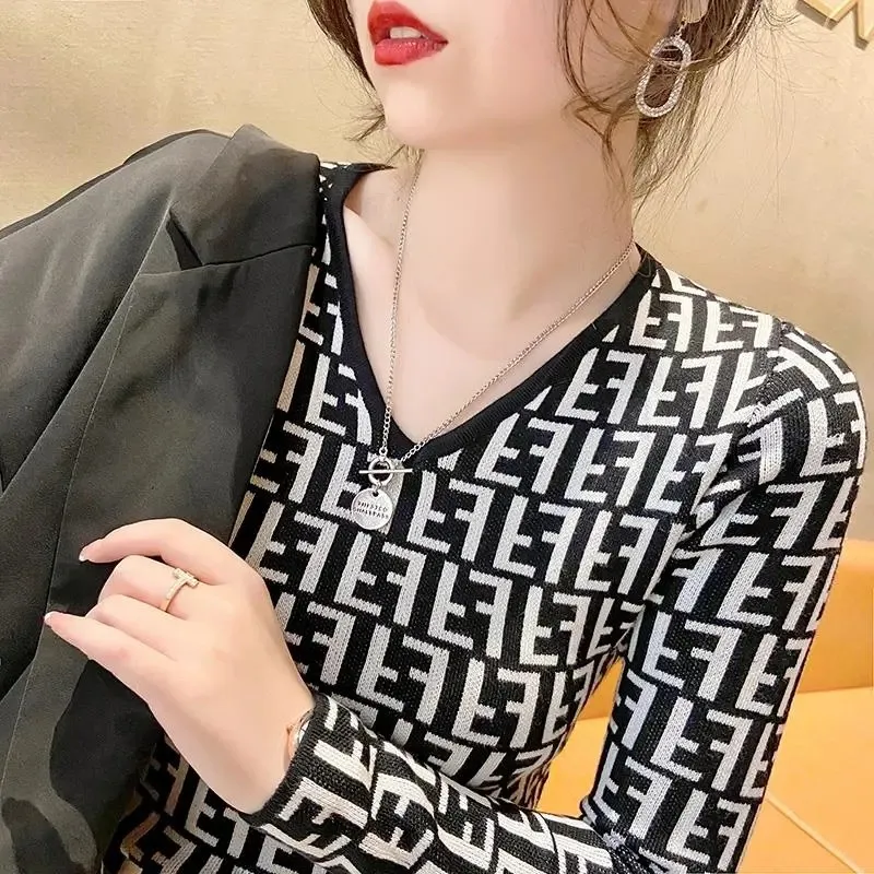 【Tops】人気インナーニット Z8249