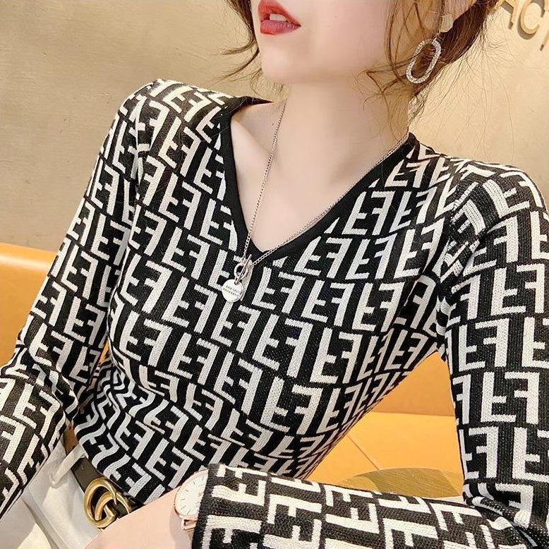 【Tops】人気インナーニット Z8249