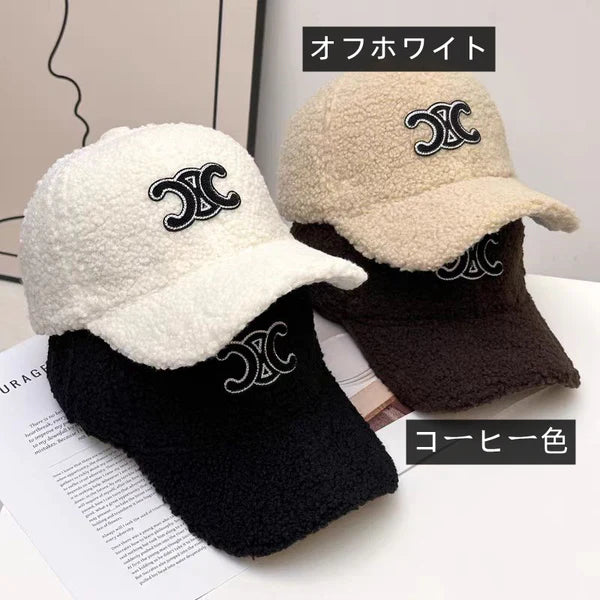 【雑貨】4色小顔効果ベースボール キャップ W14745