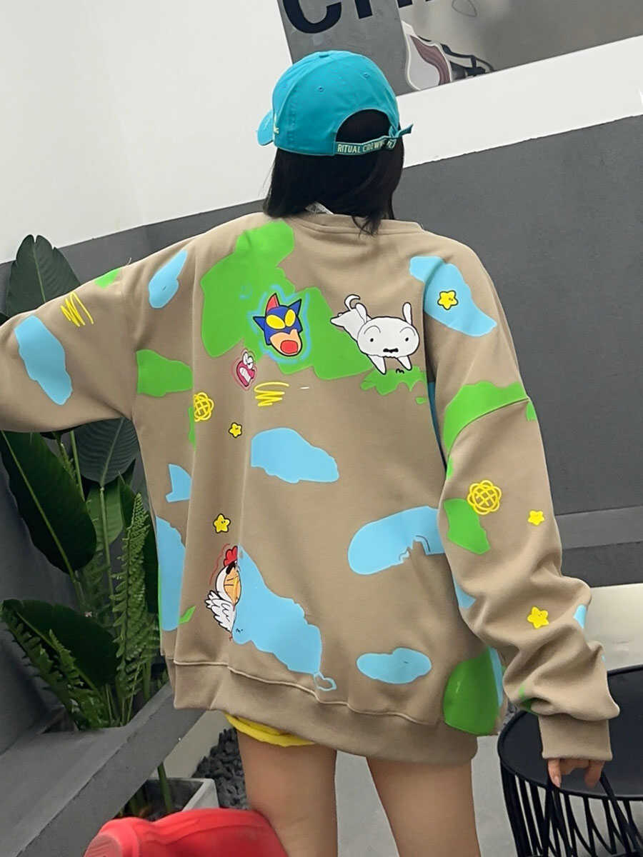 【Tops】4色キャラクタープルオーバー W13991
