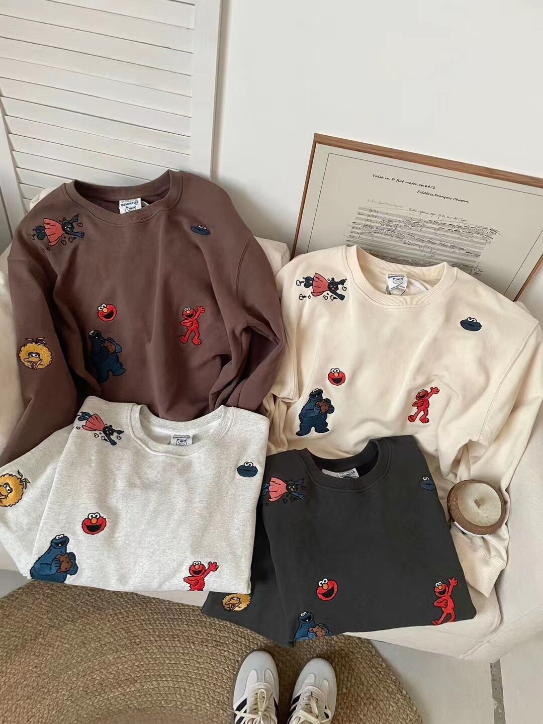 【tops】刺繍スウェット W10570