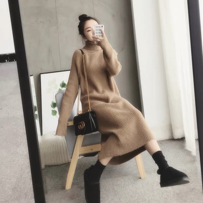 【Dress】ハイネックワンピース W10382