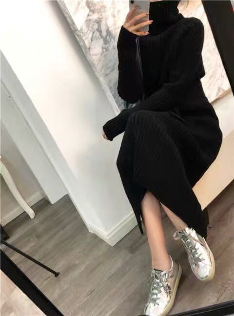 【Dress】ハイネックワンピース W10382