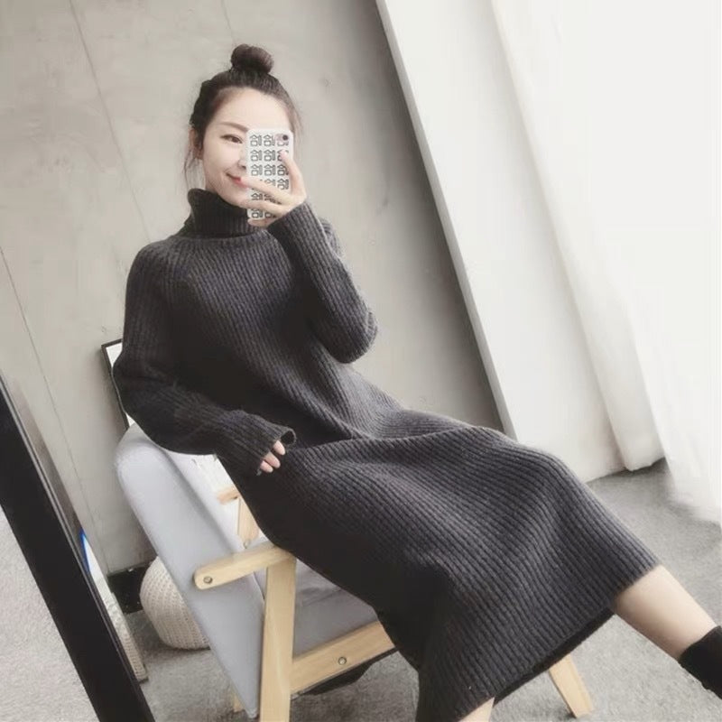 【Dress】ハイネックワンピース W10382