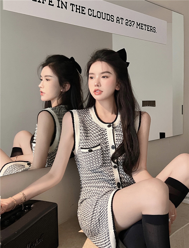 【Dress】ニットワンピース W12079