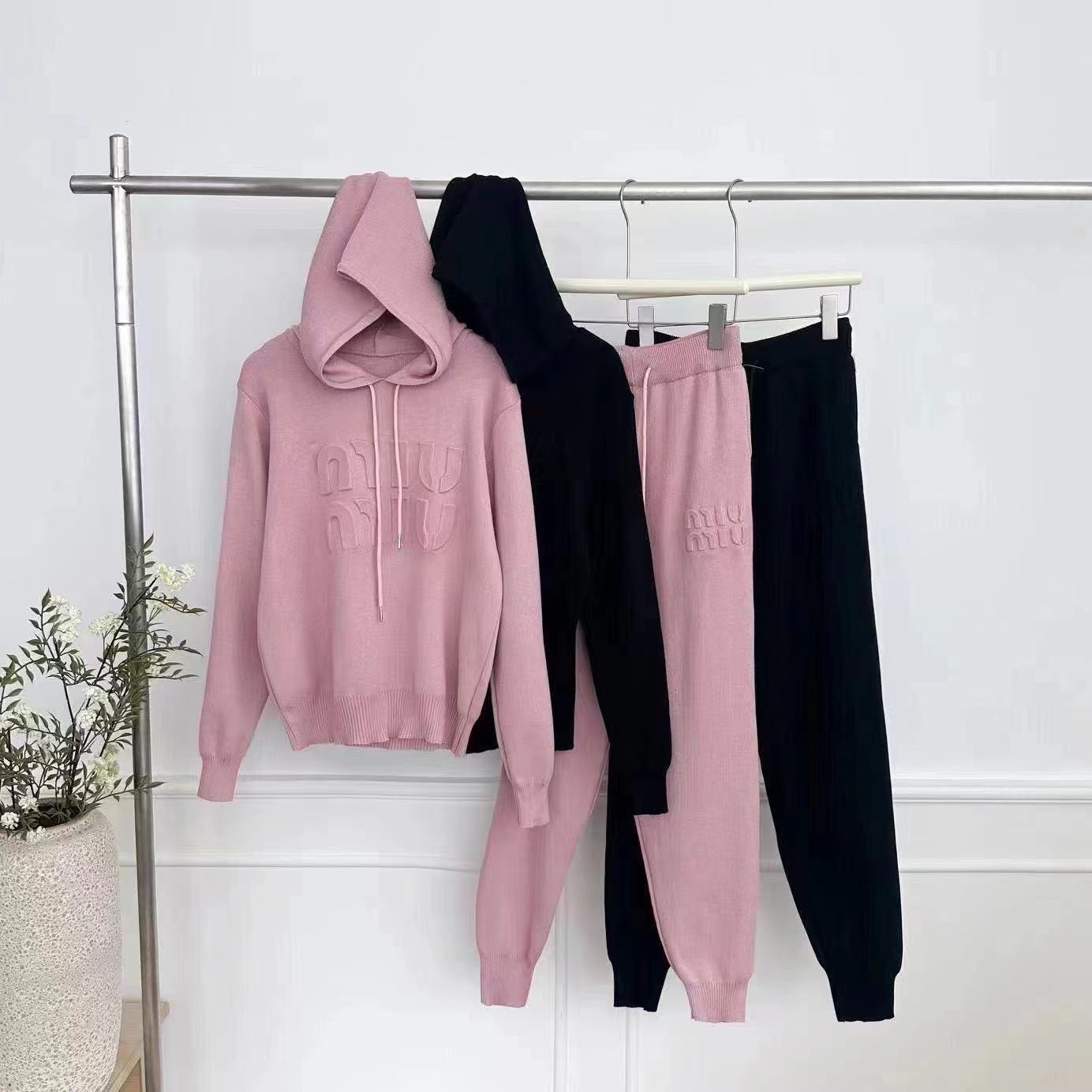 【Set】セットアップ セーター× パンツ  W13375