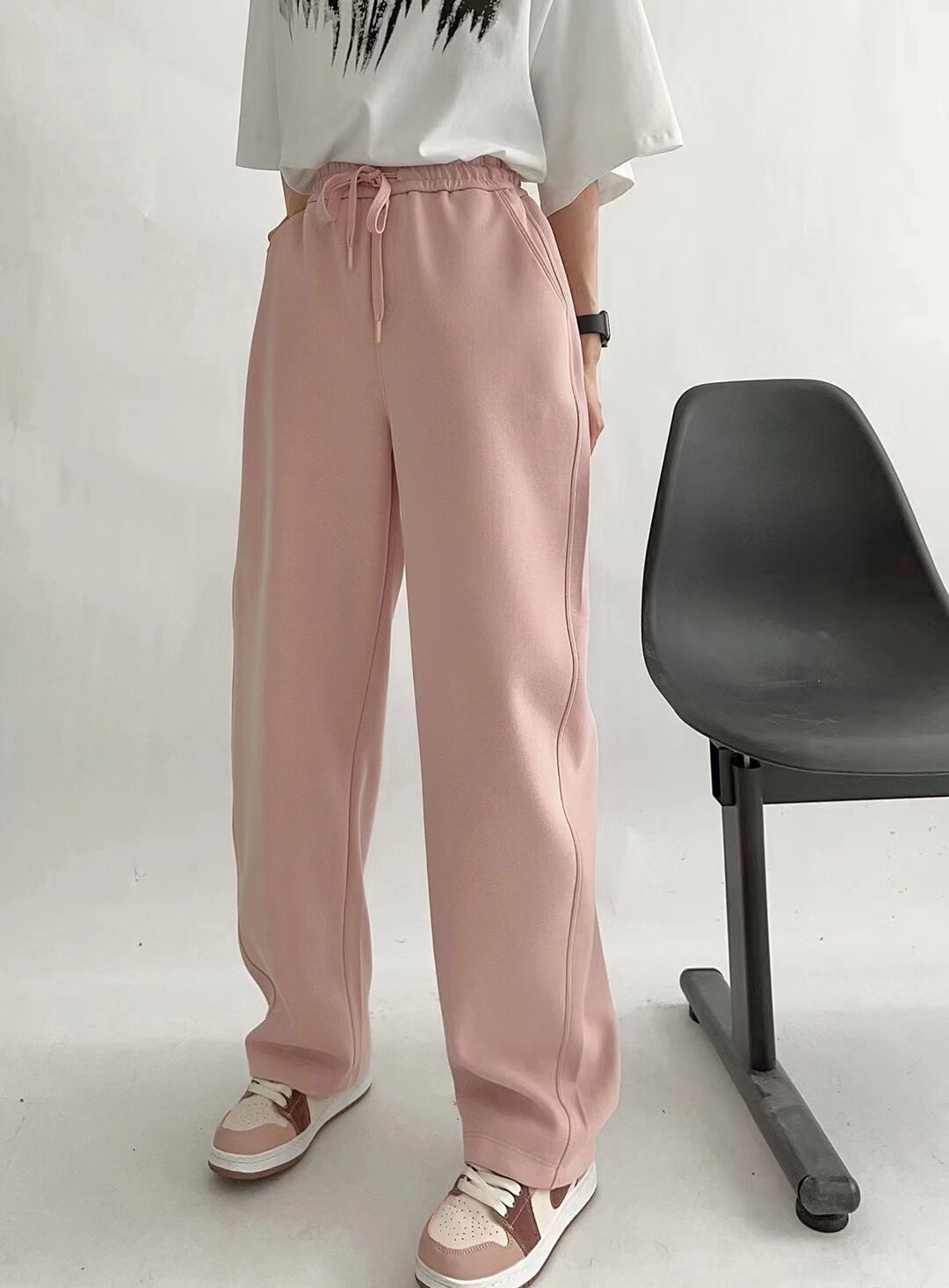 【bottoms】無地カジュアルパンツ Z-6704