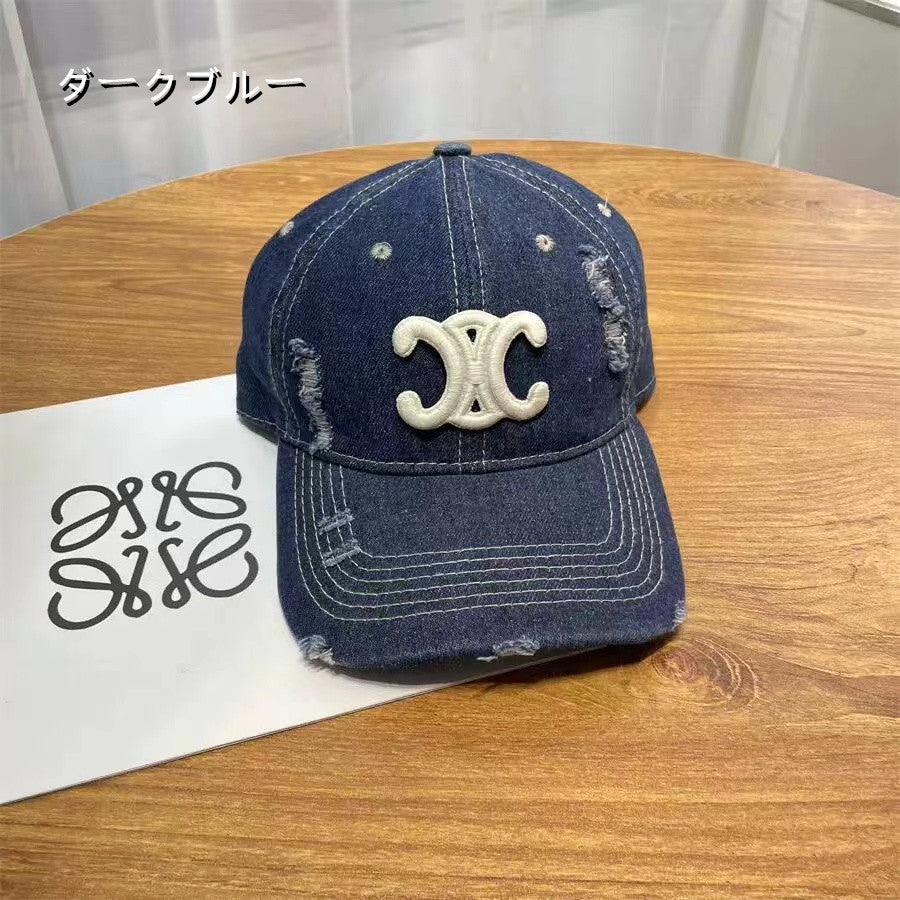 【雑貨】ダメージ加工ボールキャップ W13568