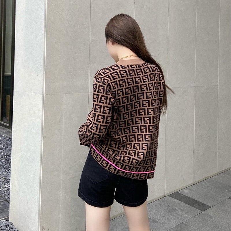 【Outer】ニットカーディカン W13700