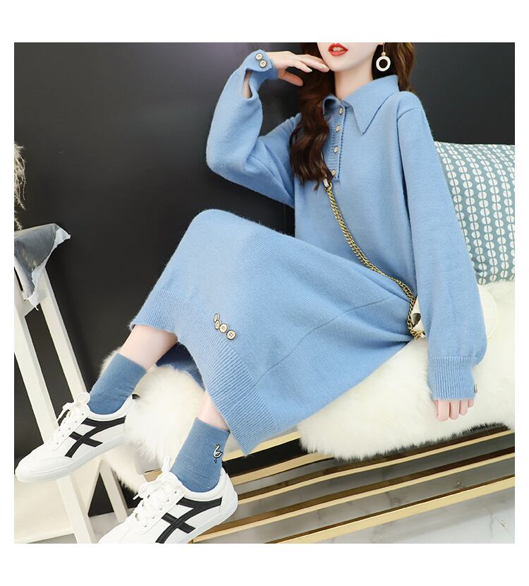 【tops】清新気質アップカジュアルセーターゆったり3色