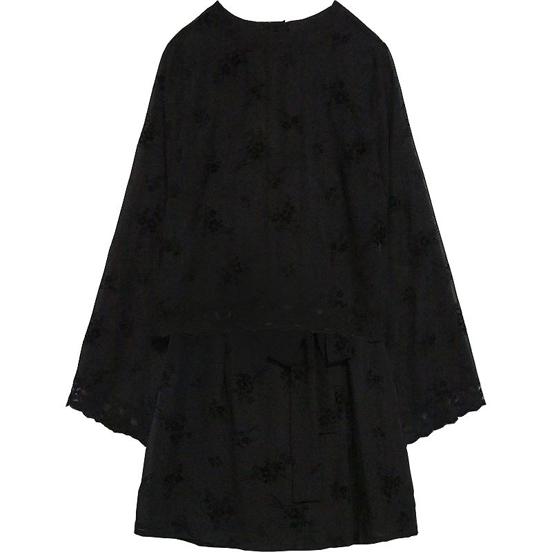 【Set】セットアップ シャツ + スカート T01259