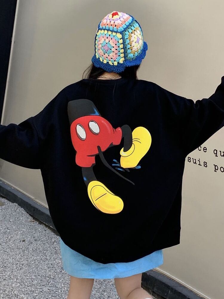 【tops】プリントスウェットG19808