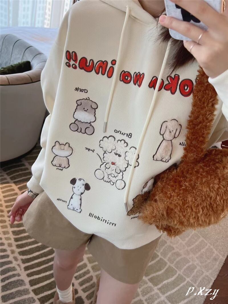 【tops】プリントフーディーK0107