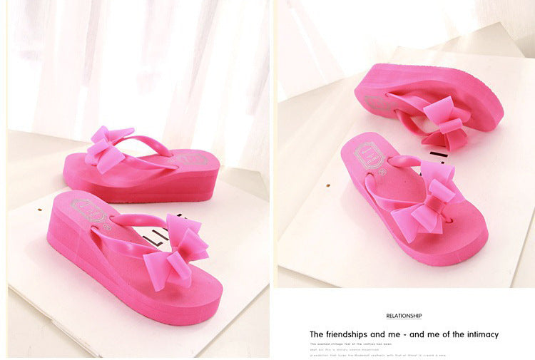 【Shoes】美脚厚底スリッパサンダル T01402