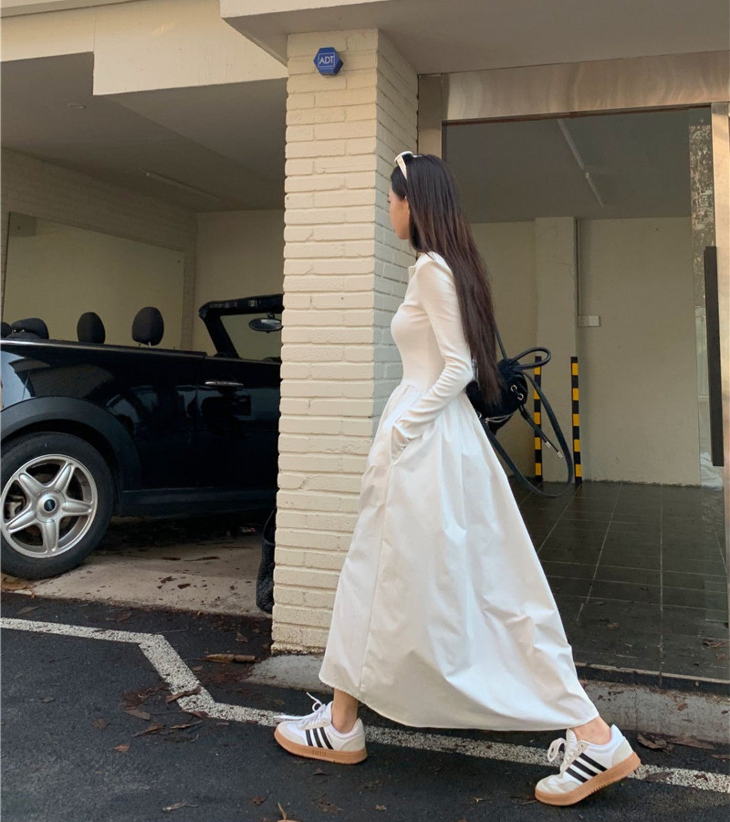 【Dress】長袖デートワンピース W13100