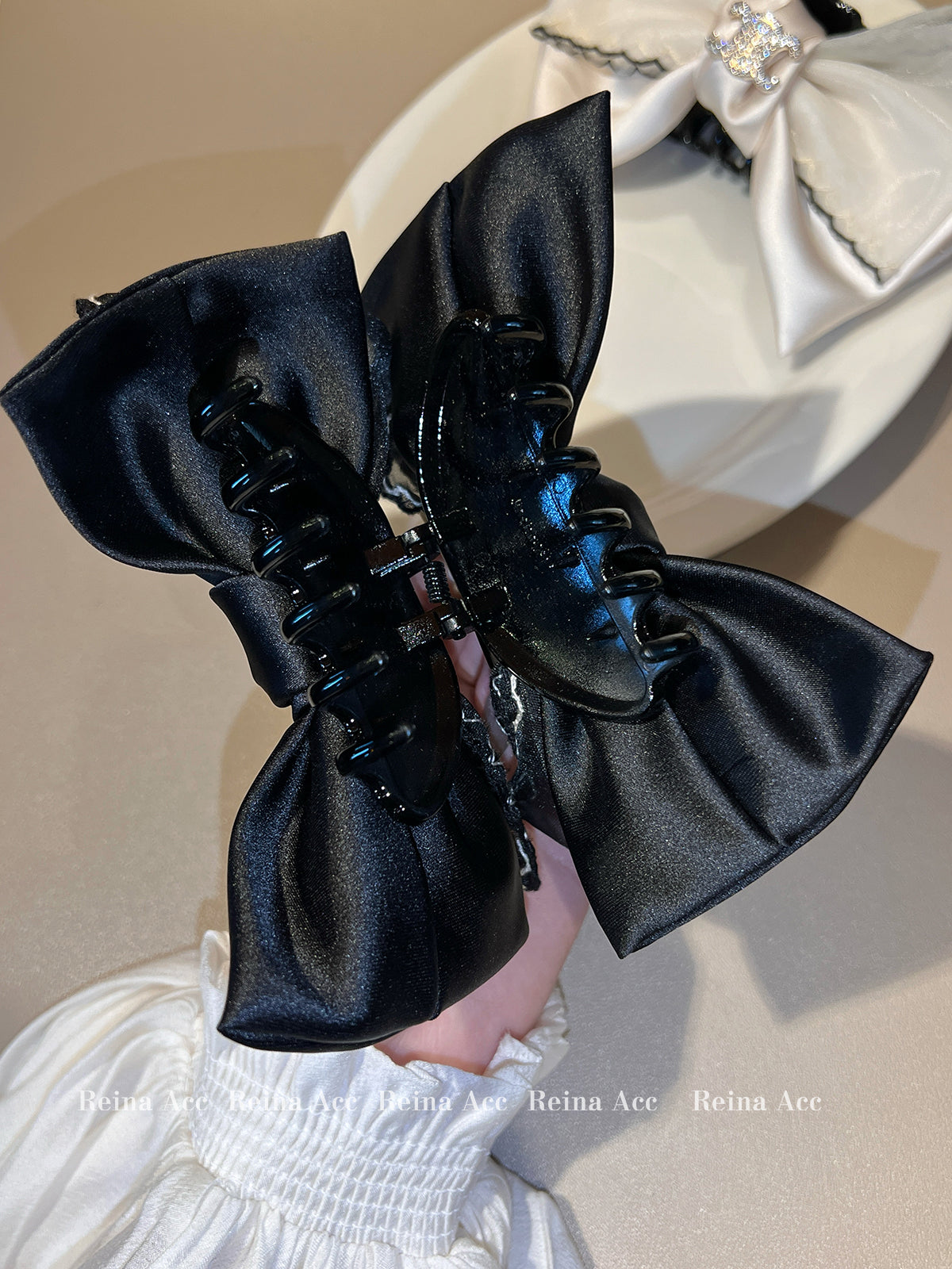 【雑貨】2色展開リボングリップ W13345