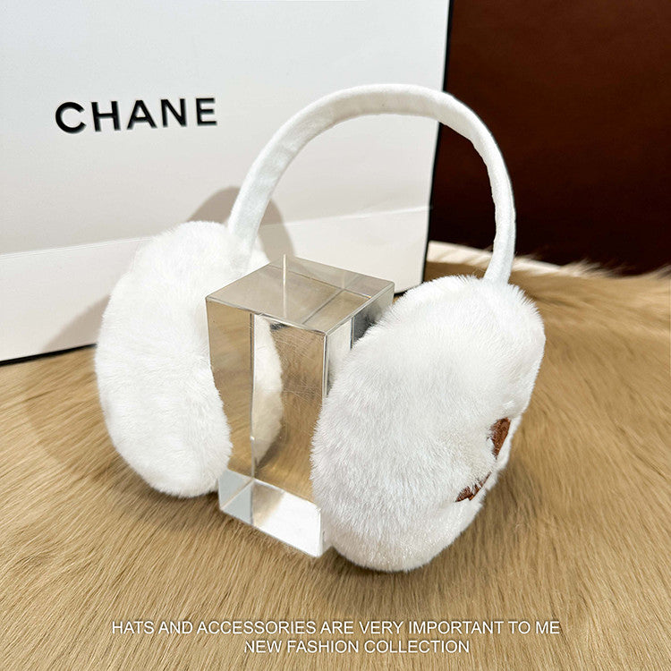 【雑貨】秋冬ファー耳当て W14348