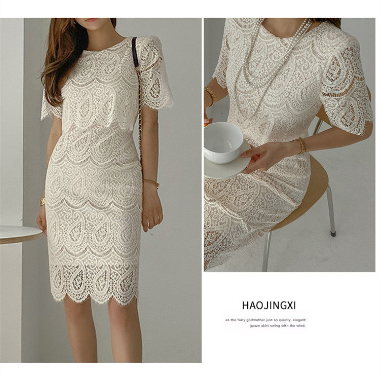 【Dress】レースワンピース W12266