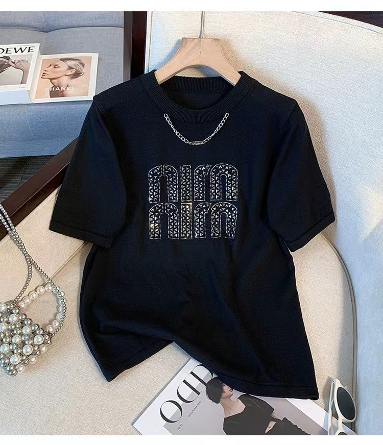 【Tops】ゆったりTシャツ W12425