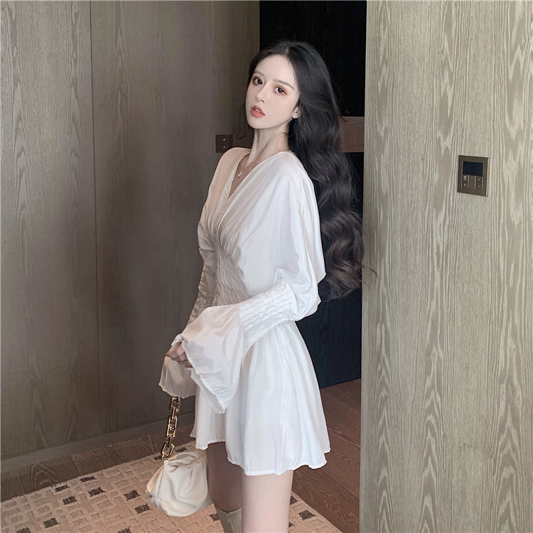 【Dress】シャツワンピース W12734
