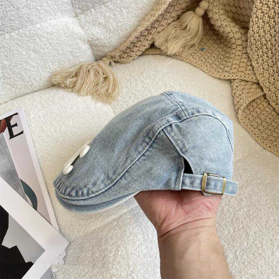 【雑貨】デニムベレー帽 W13253