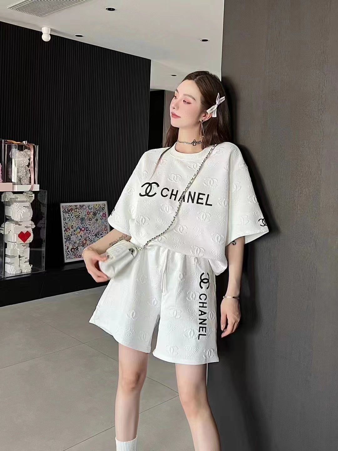 【Set】夏カジュアル2点セット W12108