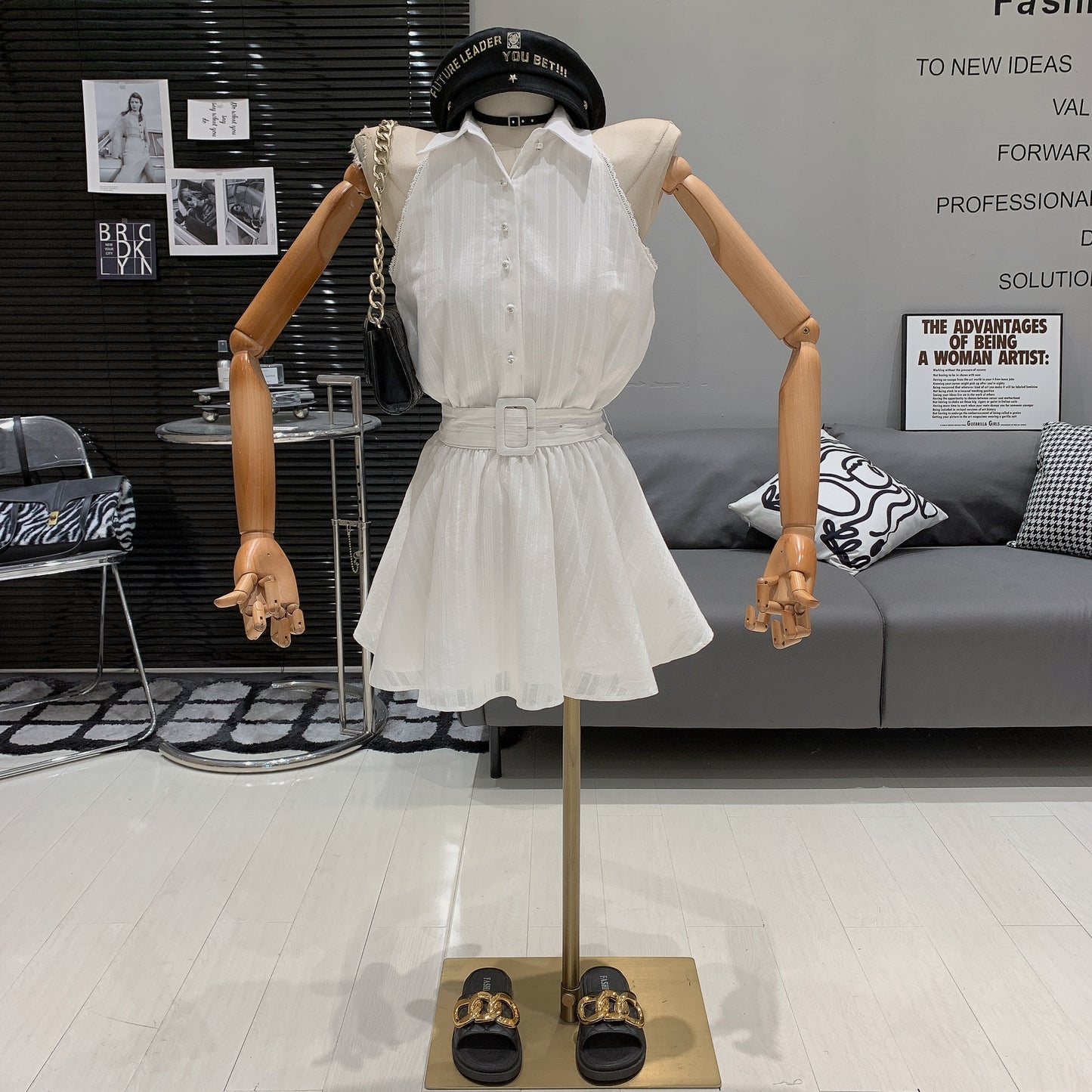 【Dress】シャツワンピース W12081