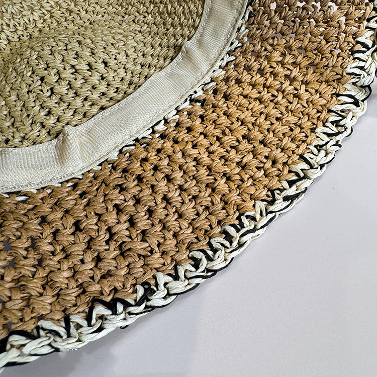 【雑貨】配色サファリハット W12219