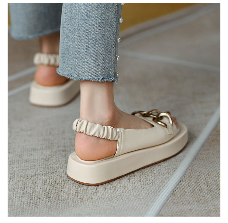 【Shoes】厚底サンダル W11966