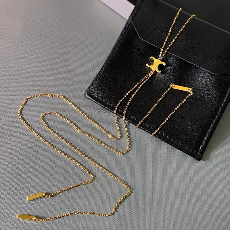【雑貨】ロングネックレス W10993