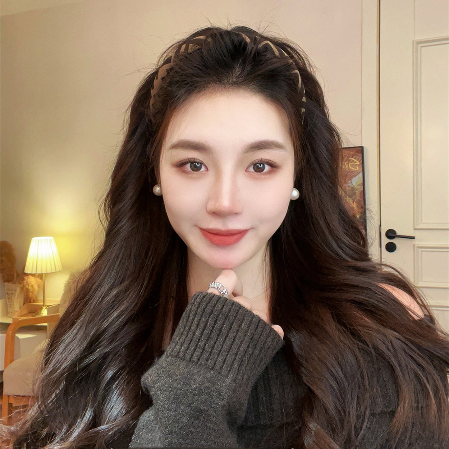 【雑貨】2タイプ選択可カチューシャ W11987