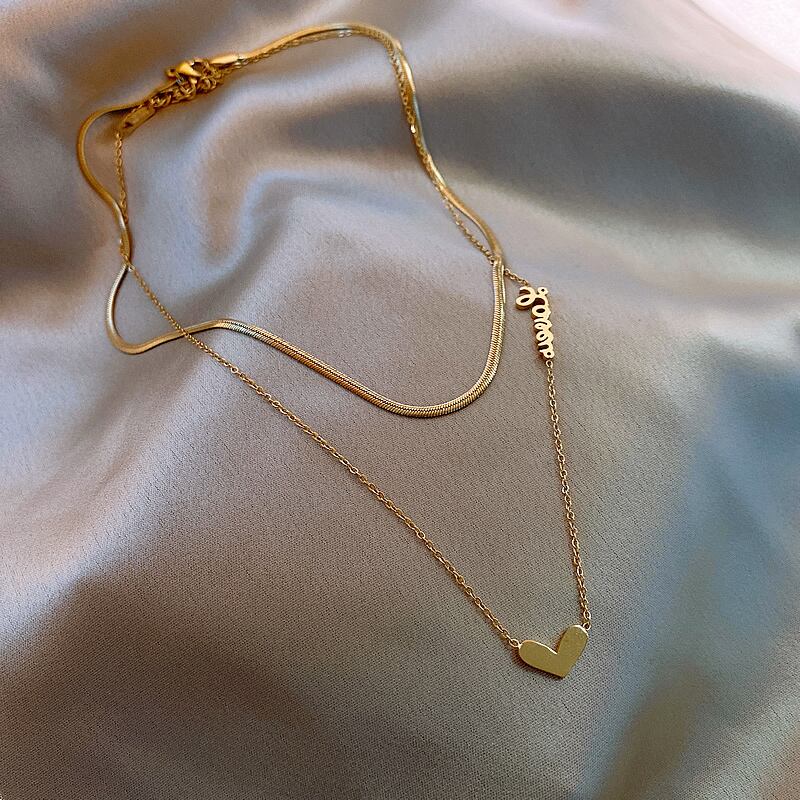 【雑貨】ガーリッシセーターネックレス