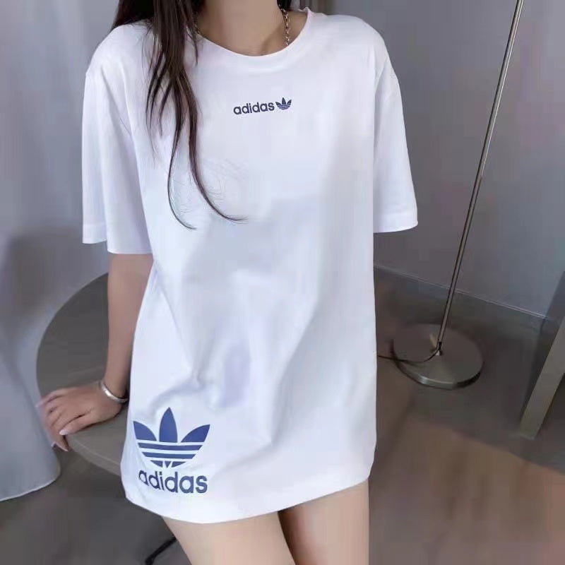 【Tops】4色選択可プリントTシャツ W12281