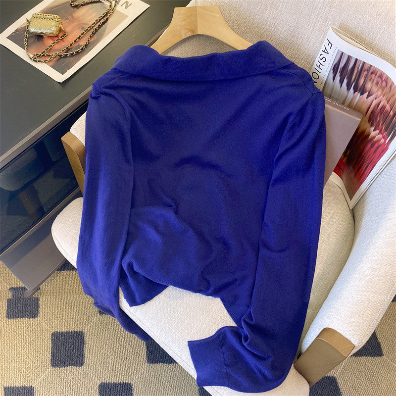 【Outer】poloネックニット W13224