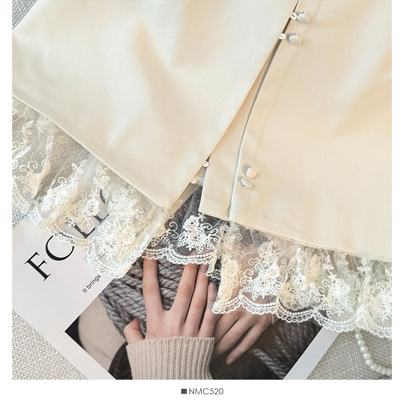 【Outer】レース切り替えベスト W12314