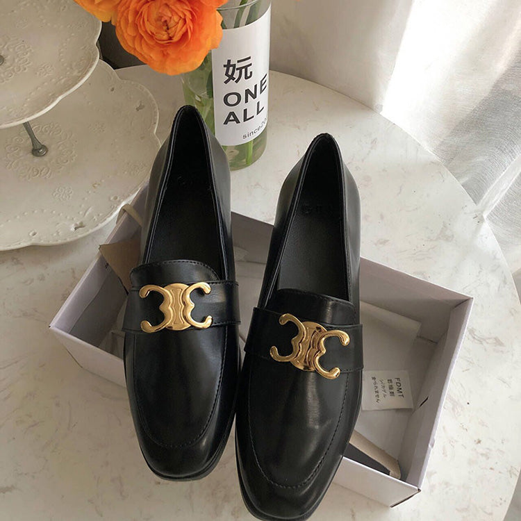 【Shoes】PUフラットシューズ W13351