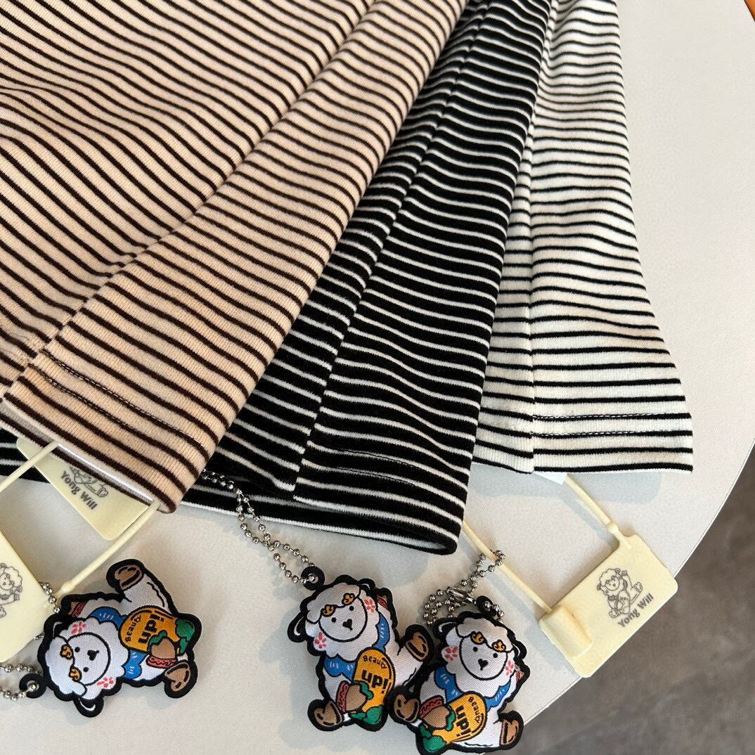【tops】ボーダー柄カットソー W10573