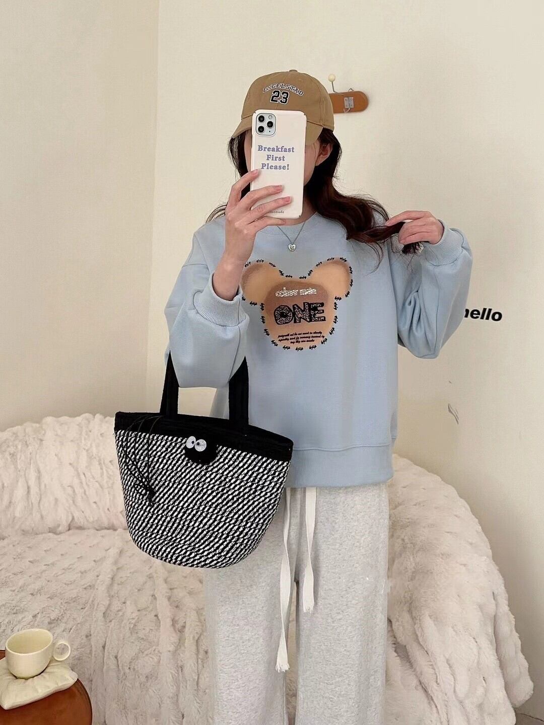 【tops】可愛いスウェット Z6732