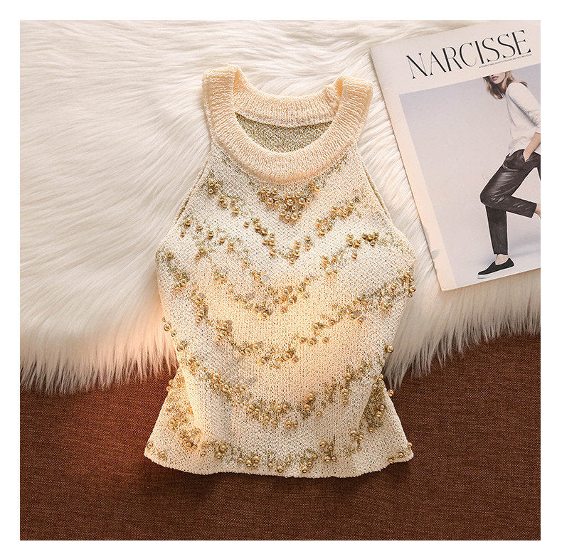 【Tops】2色展開タンクトップ W13742