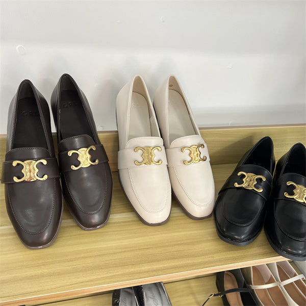 【Shoes】PUフラットシューズ W13351
