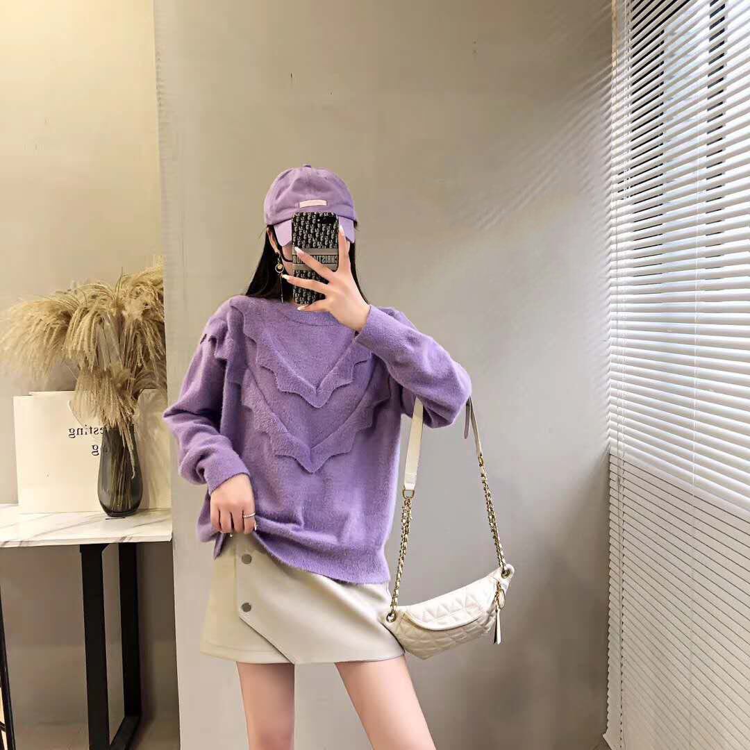 【tops】好感度UPスウィートセーター5色着やすい着心地よい